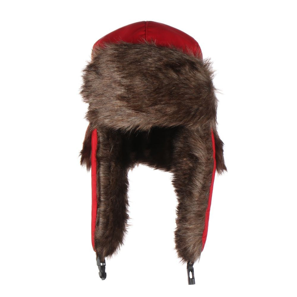 Men Women Fur Earflap Winter Cap Russian Ushanka Winter Hats Ski Hat Winter Warm Hat