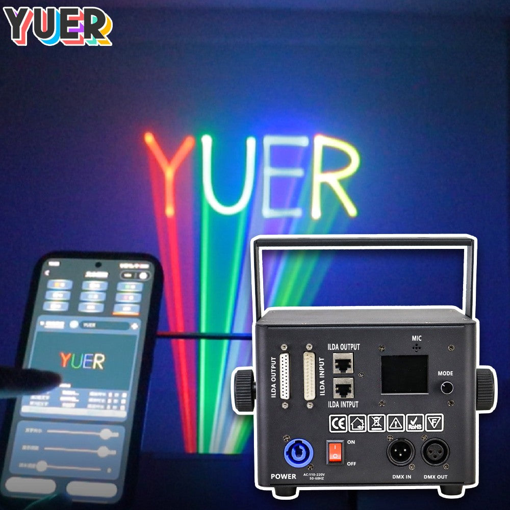 Bluetooth APP Control Red Green Blue 5w Stage Lighting Scanner For Dj Birthday Wedding Club Night Event Indoor Disco Stage light