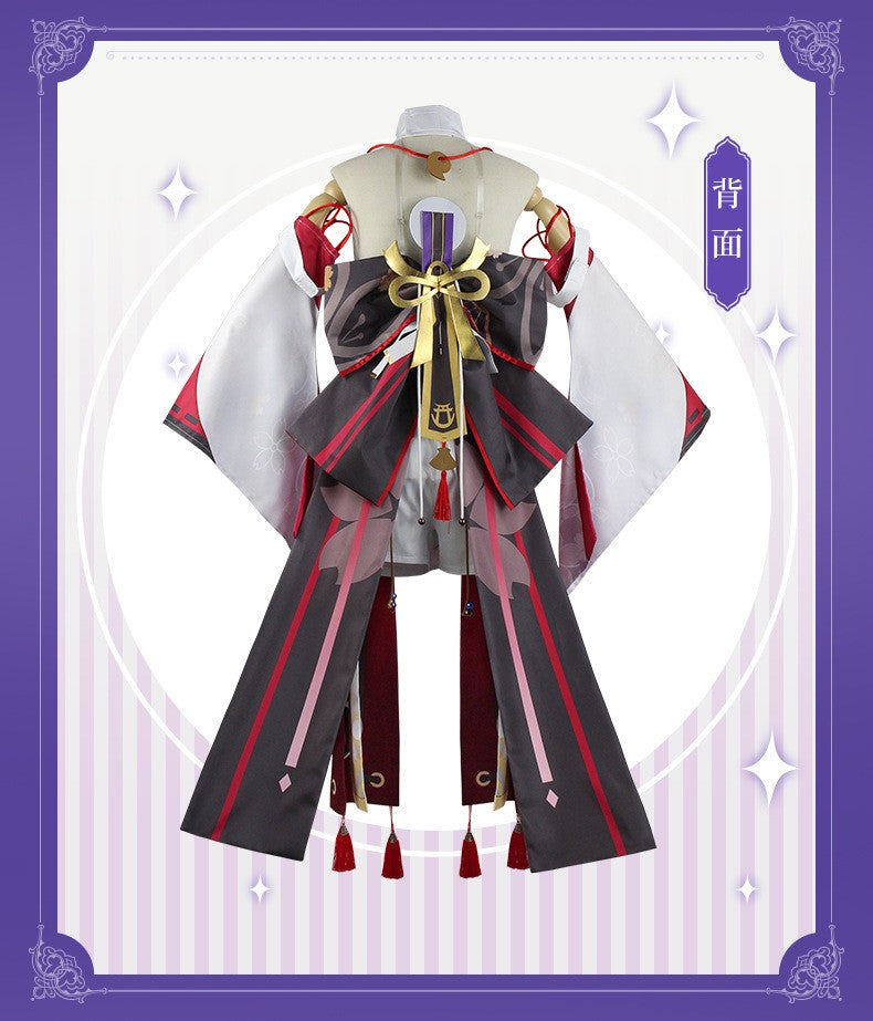 Genshin Impact Cosplay Costume - Sumeru Dendro Archon Nahida, Venti, Yae Miko Halloween Anime Game Stage Performance Outfit