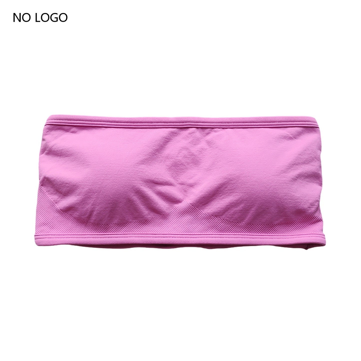 ARFTE Backless Bandeau Sports Bra Gym Women Top Crop Tube Seamless Bras Yoga Tops  Workout Sportswear Push-up Fitness Gym Bra