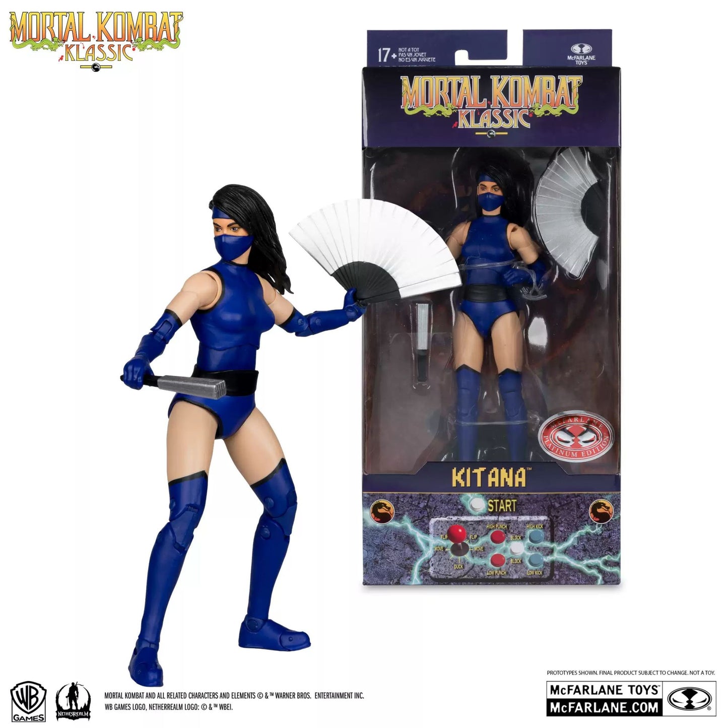 Jogo Mortal Kombat Spawn Sub Zero Scorpion Kitana Liu Kang 7" Boneco de Ação Articulado Brinquedo 17cm Colecionável Figuras de Ação do Jogo