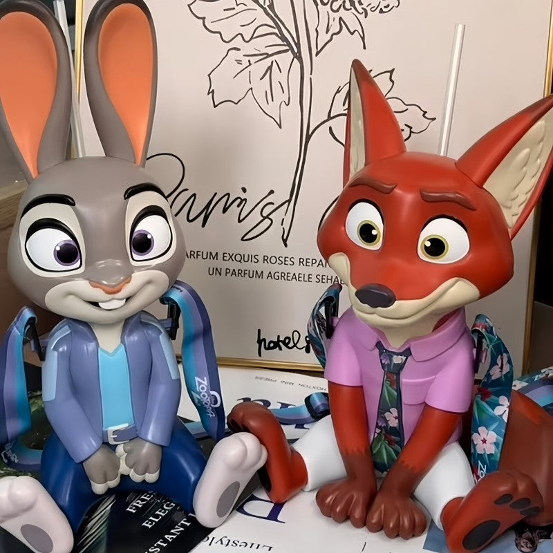Copo de Água Original em Formato Disney Zootopia 2 Nick Judy Copos Estilizados de Desenho Animado com Alça Transversal Presentes Kawaii de Aniversário para Meninas e Meninos