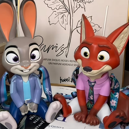 Copo de Água Original em Formato Disney Zootopia 2 Nick Judy Copos Estilizados de Desenho Animado com Alça Transversal Presentes Kawaii de Aniversário para Meninas e Meninos