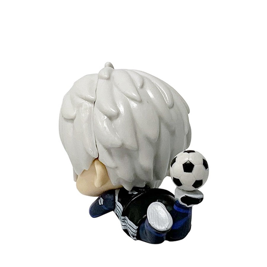 9cm Blue Lock Anime Figura Versão Q Nagi Seishirou Boneco de Ação Kawaii Isagi Yoichi Estatueta PVC Coleção Modelo Boneca Brinquedos