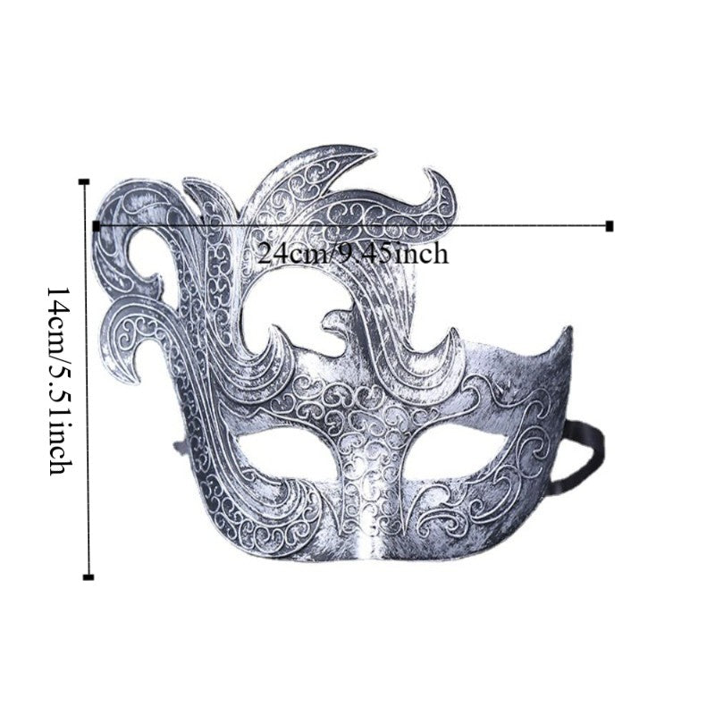 Mask The Phantom Dancer Mask Carnival Costume Props Half Face Mask Prom Party Supplies Halloween  Masks Party Cosplay Props