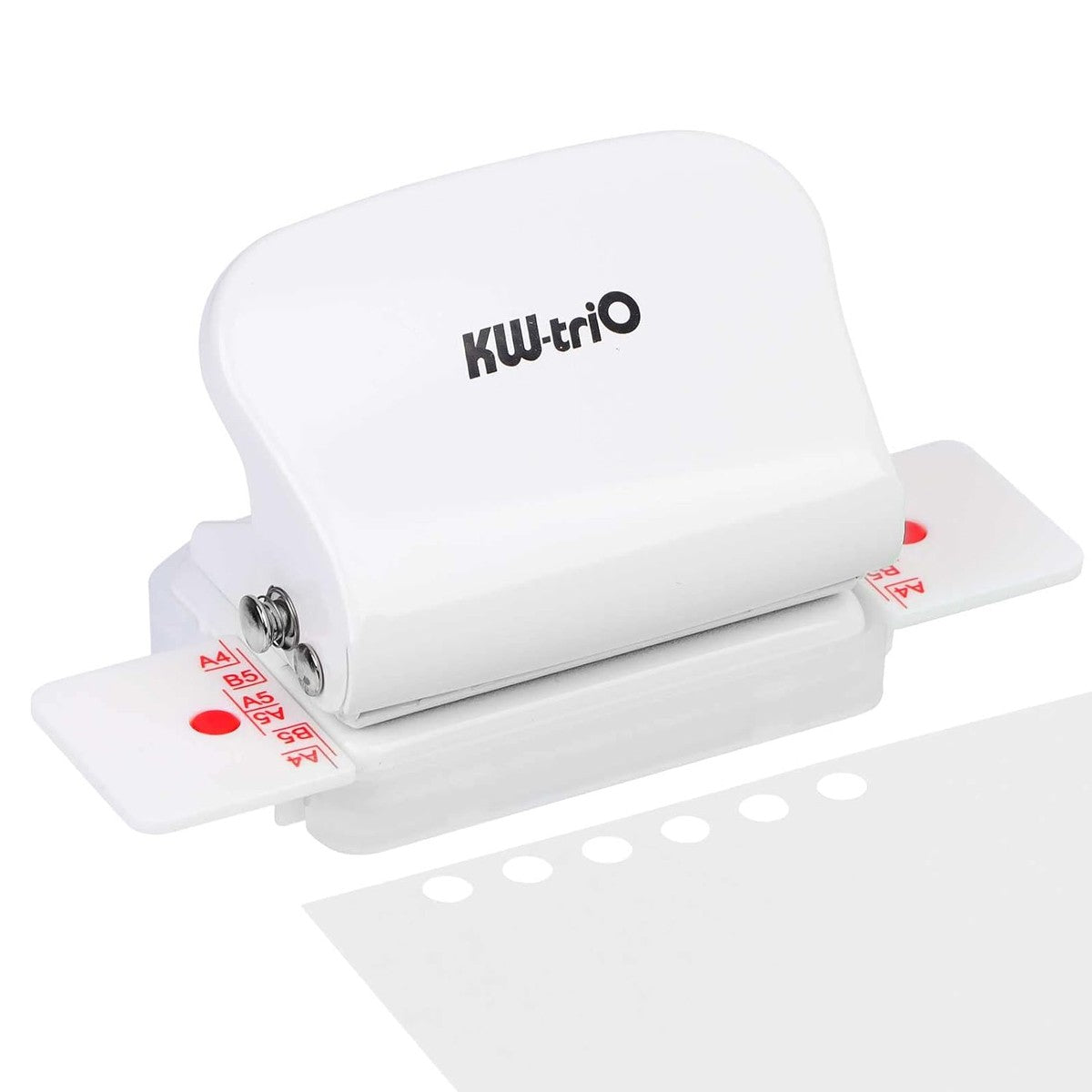 6-hole punch, metal handheld punch, professional office binding, home school material organization