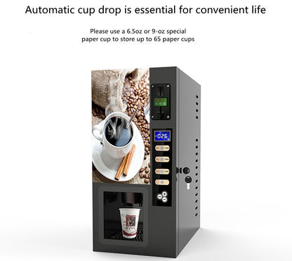 Self-Service Protein Shake Coffee Vending Machine for Gym & Fitness Mobile Payment Dual Temperature Options