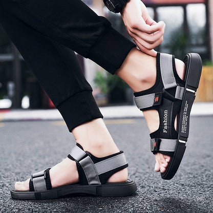 YRZL 2025 Men Sandals Comfortable Lightweight Indoor Outdoor House Shoes Men Anti-Skid Beach Sandals for Men summer footwear