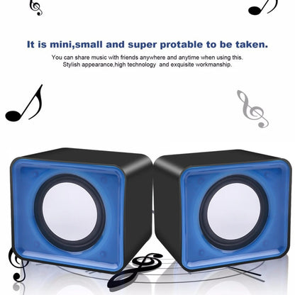 Caixa De Som PC Para Computador Portátil Laptop Notebook Desktop Mini Caixa De Som Música Bocina Coluna Acústica Sistema de Áudio