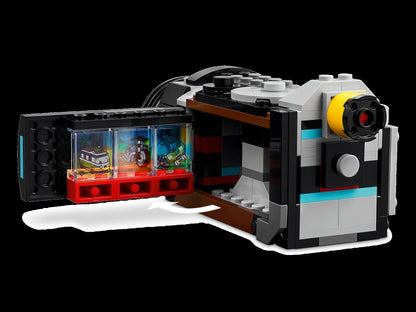 LEGO retro camera 3-in-1 set of miniature building block models for children's birthday gifts, children's collection toy set