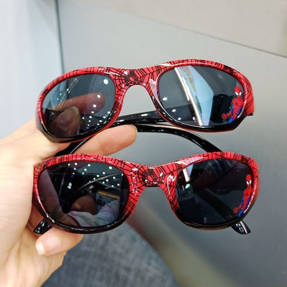 Marvel The Avengers Spiderman Peripheral Movies Creative Cartoon Personality Student Summer UV Shade Sunglasses Holiday Gifts