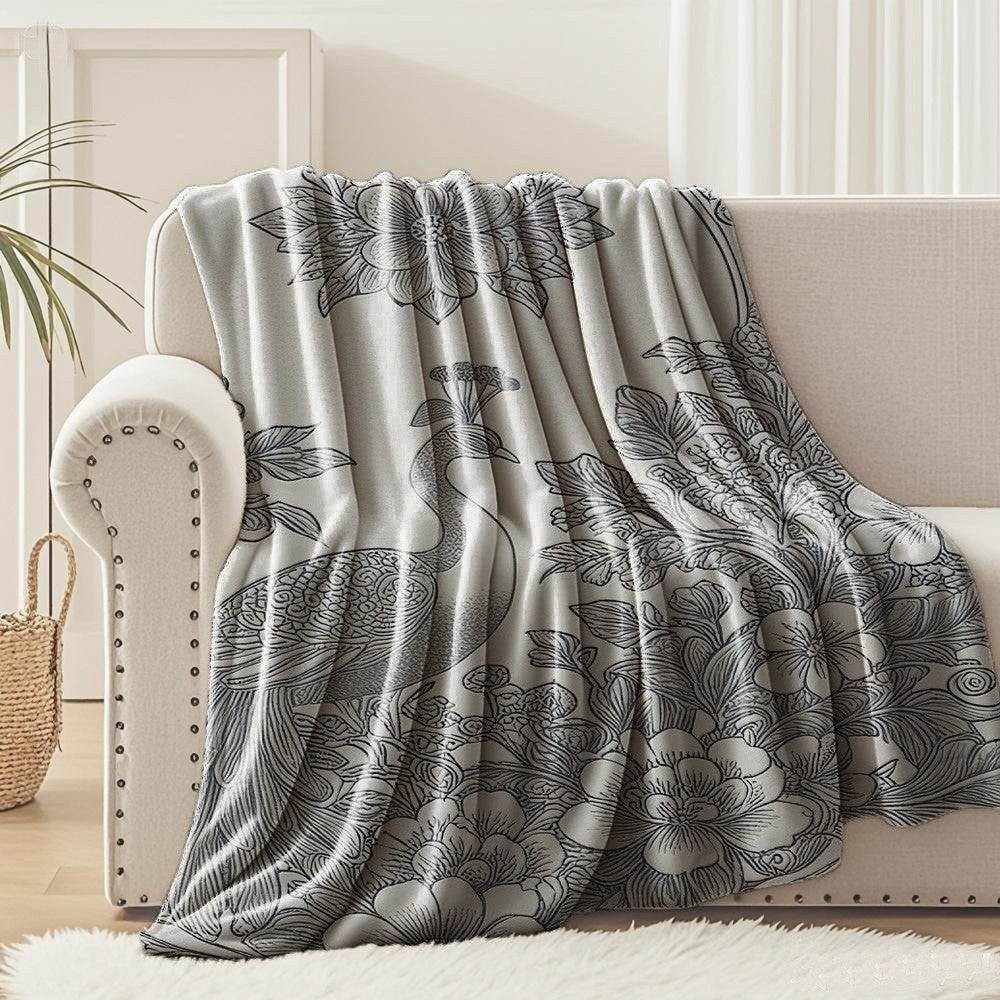 Heavyweight  Flannel | Festive Gift Selectio | Soft and delicate | Keep warm | Room Decor Blanket, Camping Stuff