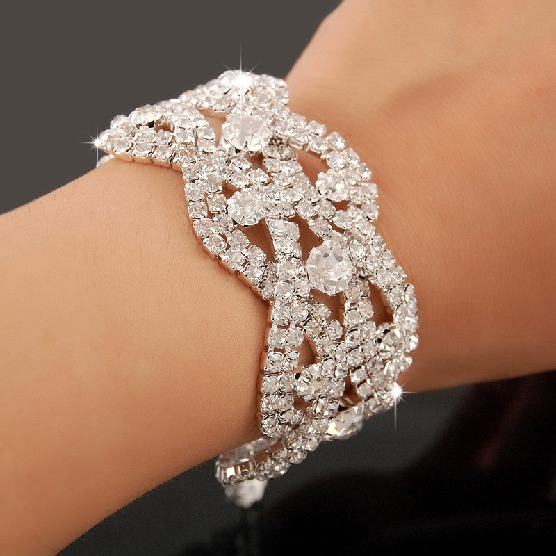Novas Pulseiras de Berloques de Moda Prata 925 AAAAA Zircônia Cristal Feminino Pulseira Casamento Noivado Joias de Luxo