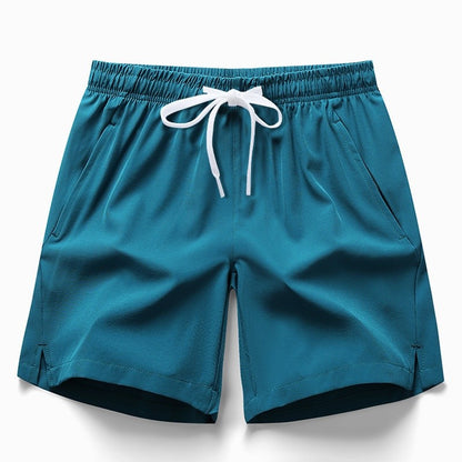 Men's Summer Sports Running Shorts Swim Trunks Quick Dry Shorts Breathable Drawstring With Pockets For Surfing Beach