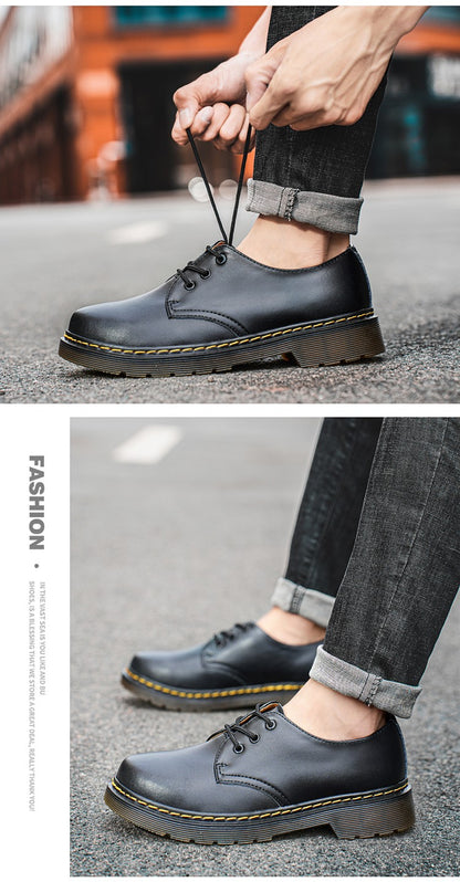 Men's genuine leather formal shoes work shoes classic business casual leather shoes fashionable women's shoes plus size shoes