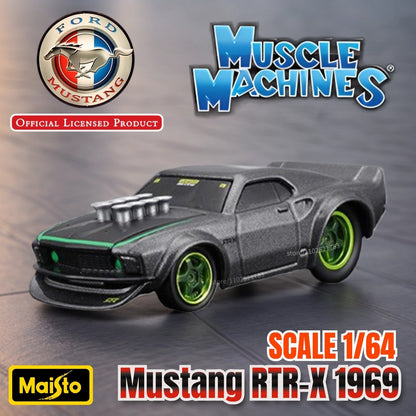 Maisto 1:64 Muscle Machines Nissan Skyline GT-R R34 Carro Modelo Diecast Escala American Monster Transport Figura Brinquedo Menino