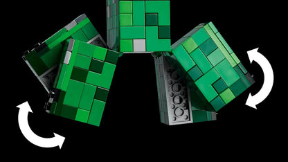 LEGO® Minecraft® The Creeper™ 21276 Minifigura de Creeper e um Brinquedo de TNT Montável de Presente para Crianças a Partir de 10 Anos 665 Peças