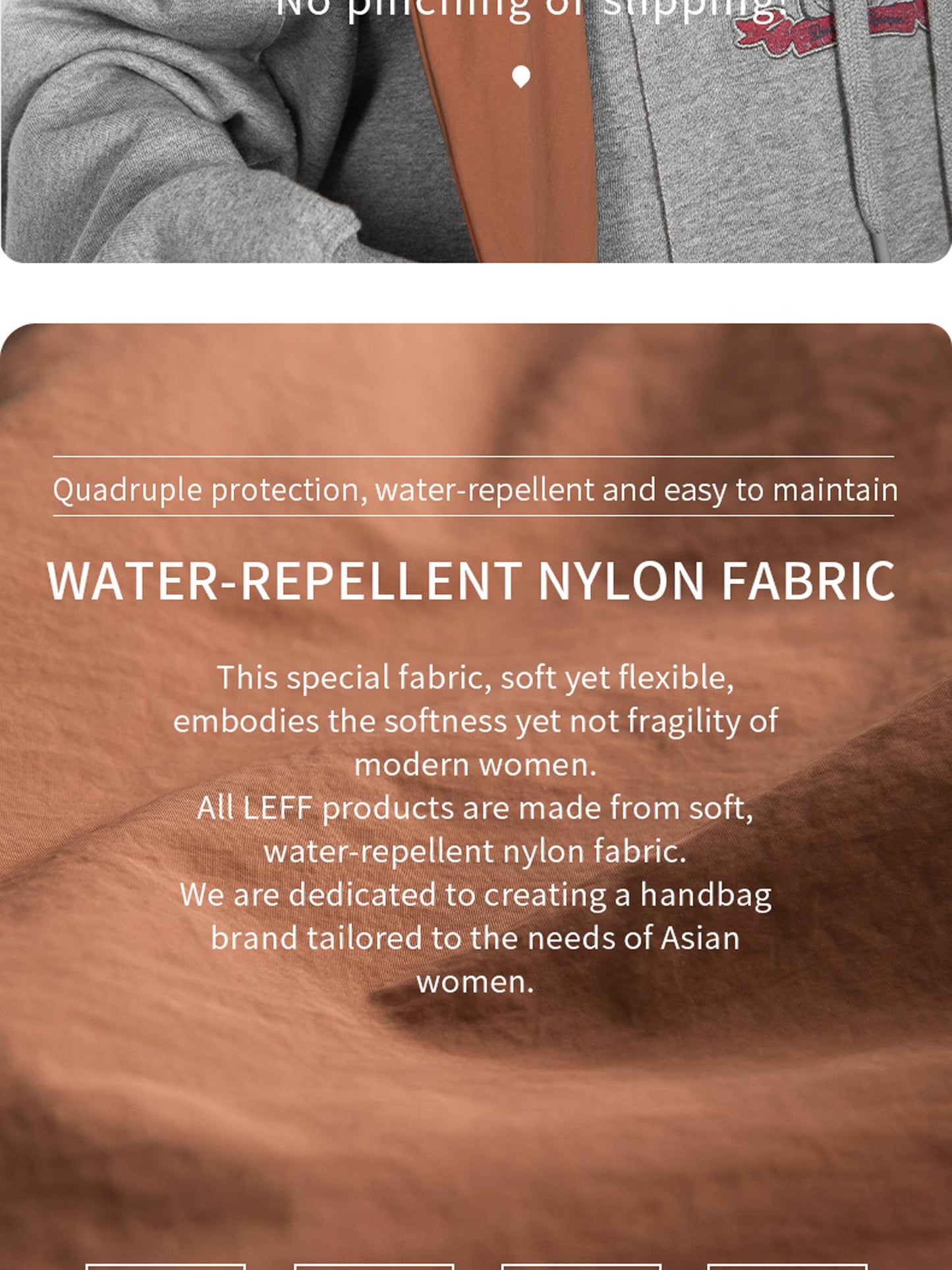 LEFF Simple Women's Crossbody Bag 2025 New Travel Casual Bag Outdoor Waterproof High Quality Shoulder Bag Uinsex Solid Colored