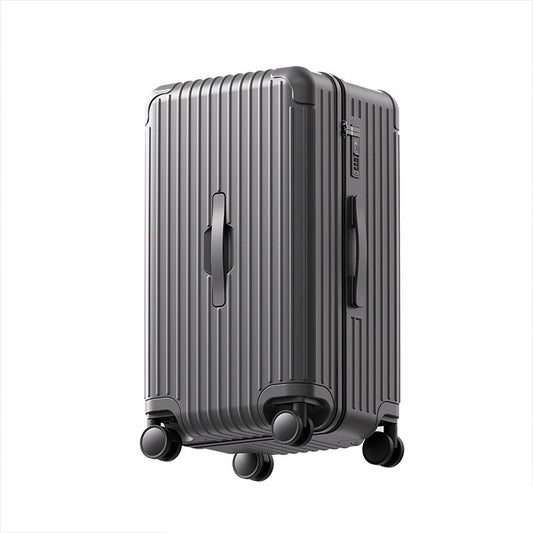 New Process Plastic Frame Suitcase 20-inch Carry-on Luggage 28-inch Thickened Trolley Case Large Capacity Travel Bag with Passwo