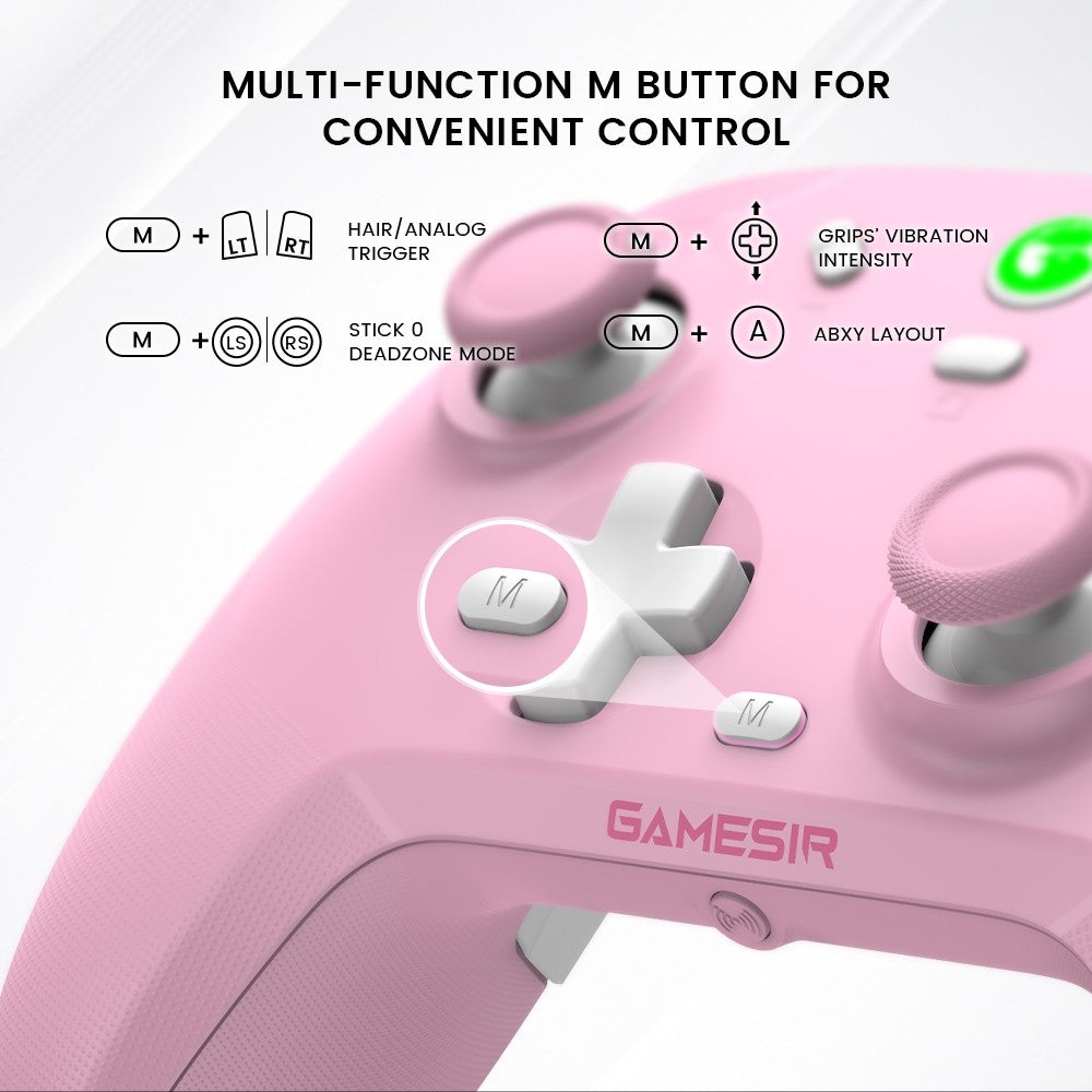 GameSir Cyclone Pro Wireless Switch Controller for Nintendo Switch iPhone Android PC Hall Effect Joystick Gaming Gamepad