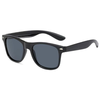 1/8pcs Neon Colors Party Sunglasses Black Studs Retro Unisex Rainbow Street Shot Gift Wedding Favors for Guests