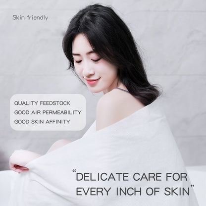 Premium Compressed Towel Tablets Disposable Towel Large Bath Towel Reusable Travel Towel for Hotel Camping Mountaineering Sports