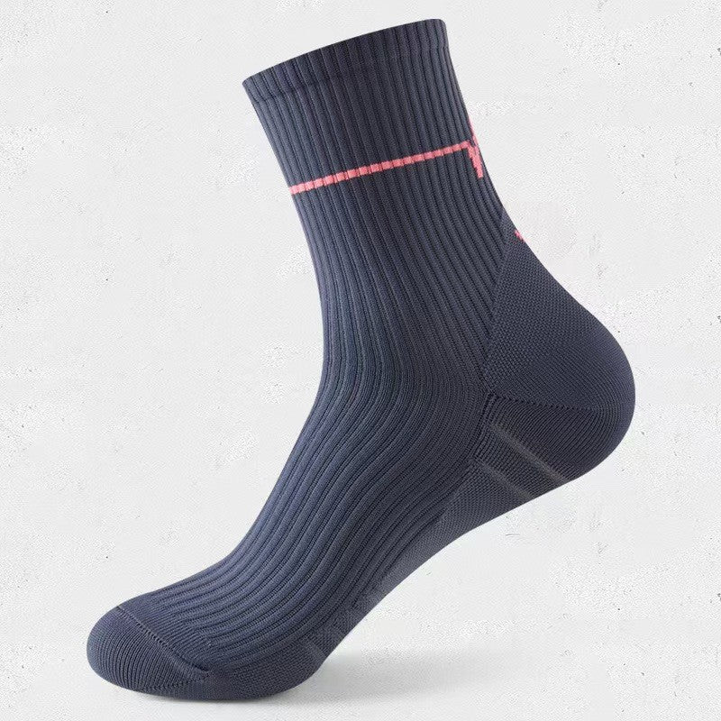 1/3Pair Professional Running Socks Men's Women Marathon Whiteline Cycling Socks Men Lady Sport Running Sports Socks