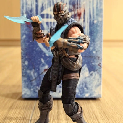 New Arrival Selling Noob Saibot 1/12 Model Toy Collection Jm Toy Mortal Kombat Movie Bi-Han Sub-Zero Action Figure Birthday Gift