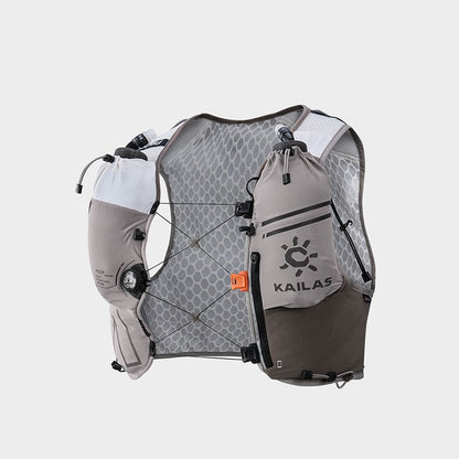 KAILAS FUGA AIR 8L Unisex Travel Marathon Trail Running Hiking Cycling Backpacks  with Dual Soft Water Bottles KA2554005