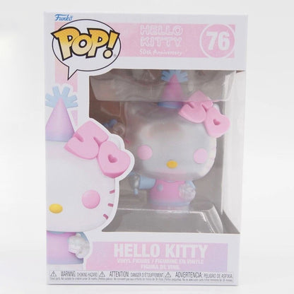 Funko Pop Hello Kitty 50th Action Figures Model Toys Anime Figureine Statue Doll Cartoon Collectible Vinyl Figure Souvenir Gifts