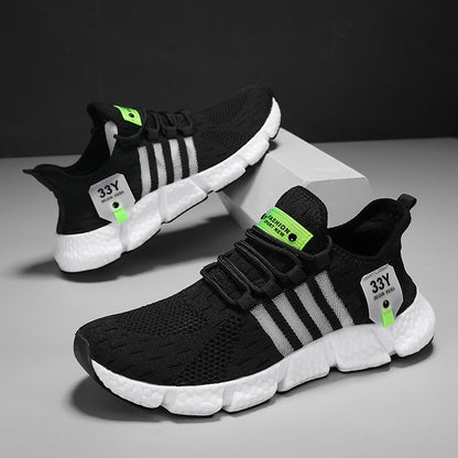Sapatos Masculinos de Malha Respirável Modernos Leves para Caminhada Tamanhos Grandes Tênis Masculino de Tênis Tênis de Corrida ao Ar Livre Fitness 2024