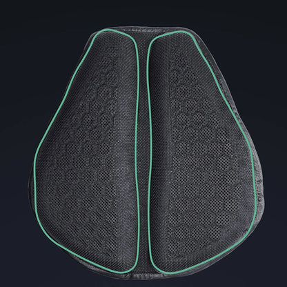 Almofada de Assento de Moto Antiderrapante Inflável 3D para Moto Almofada de Ar para Alívio de Pressão Acessórios de Moto