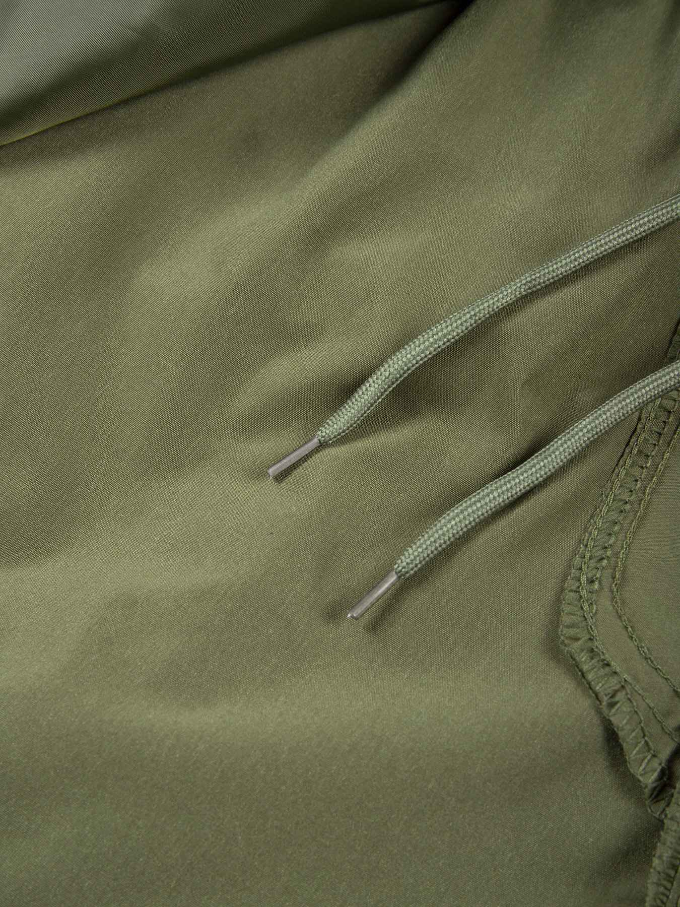 Men's Tactical Shorts Summer Casual Cargo Shorts Knee-length Multi-pockets Elastic Waist Work Hiking Overalls Short Pants Male