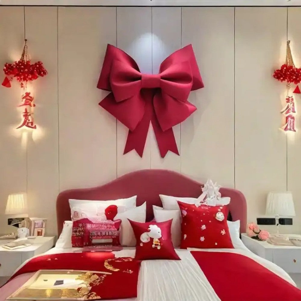 Big Bow Handmade DIY EVA Material Packaging Xmas Christmas Home Decor Valentine's Day Wedding Birthday Party Backgroun Decoratio