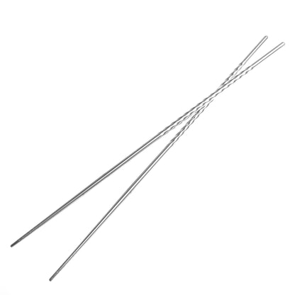 Varetas de Culinária Longas para Cozinha, Hashi de Metal, Utensílios de Cozinha, Hashi Doméstico, Prático