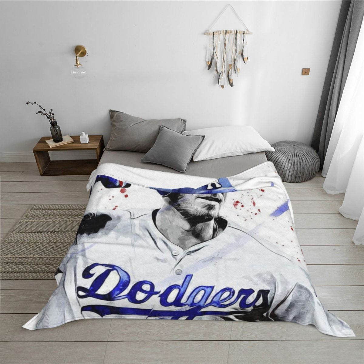 Cody Bellinger Throw Blanket Weighted Hair Cute Sofa Quilt Blankets