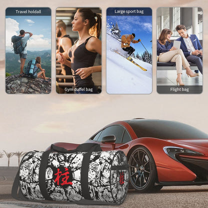 Japanese Anime Demon Slayer Duffle Gym Bag for Outdoor Sport Kimetsu no Yaiba Gym Bag Sports Overnight Travel Bags Backpack