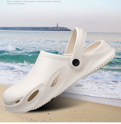 Men Outdoor Sandals Beach Comfortable Clogs Soft Slides Men Casual Shoes Garden Shoes  Lazy Shoes Are Lightweight and Versatile