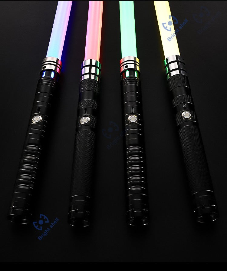 Metal Lightsaber Sword Toys RGB Light Saber 15Color Change Kids Soundfonts Force FX FOC Blaster Toys Jedi Sword Gift
