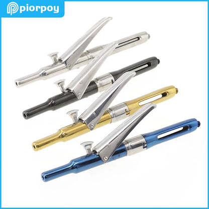 Seringa Odontológica PIORPOY Citoject Seringa de Anestesia Intraligamentar Odontológica Automática Tipo Caneta Reta Aço Inoxidável