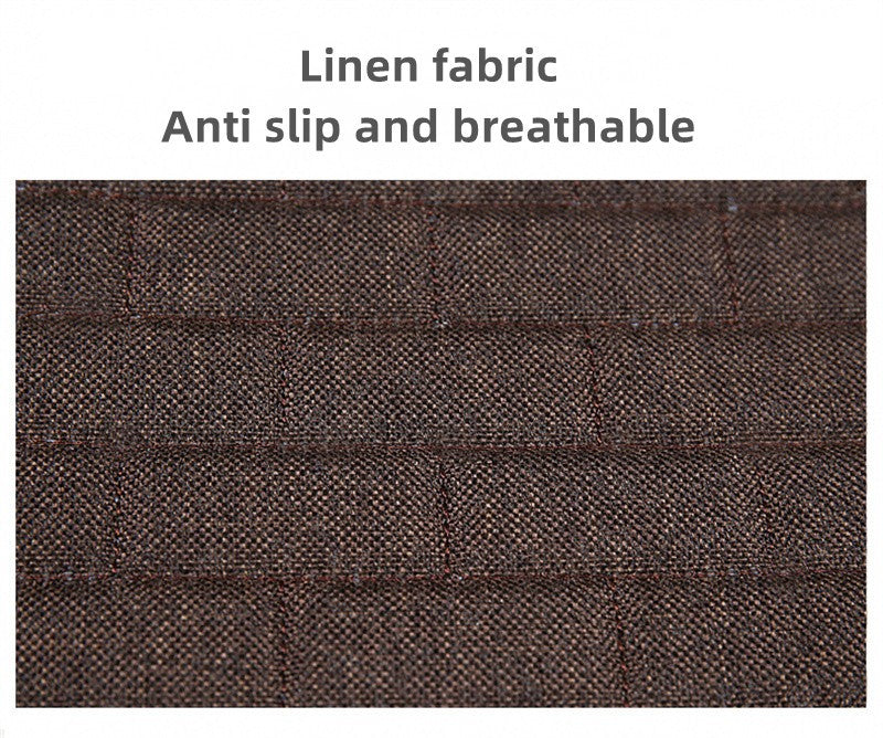 New Universal Size Anti-slip Car Seat Cover Car Seat Front Seat Protector Cushion Linen Fabric Car Accessories No Backrest