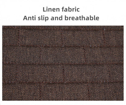 New Universal Size Anti-slip Car Seat Cover Car Seat Front Seat Protector Cushion Linen Fabric Car Accessories No Backrest