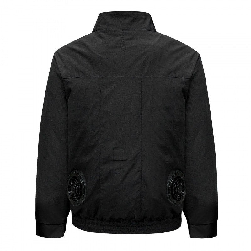 Cooling Air Conditioning Clothes with Fan Outdoor Charging Summer Cooling Welding Labor Overalls Men