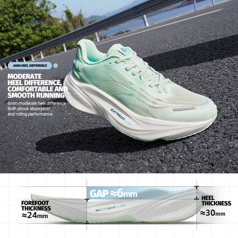 361 Degrees HALF TIME RUN 2 Men Running Shoe Soft Breathable Rebound Lightweight Shock-absorber Versatile Male Sneaker 672522201