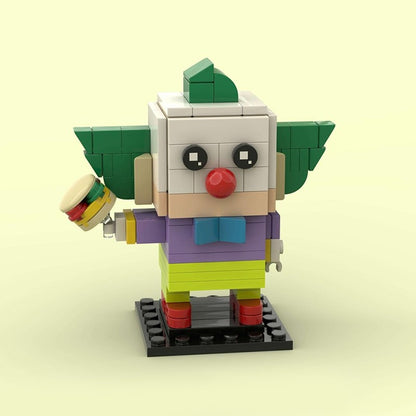 122 peças MOC Krusty Simpsons Brickheadzed Blocos de Montar de Arquitetura Brinquedos Educacionais Presente de Natal Aniversário Infantil