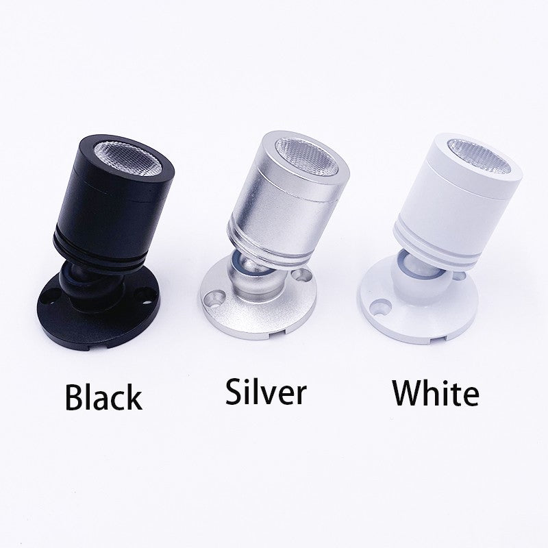 RGB Led Spotlight USB 5V Dimmable Colour Mini Ceiling Spot 1W 3W Showcase Pattern Showcase Light Room Decor 1 to 4 Remote Set