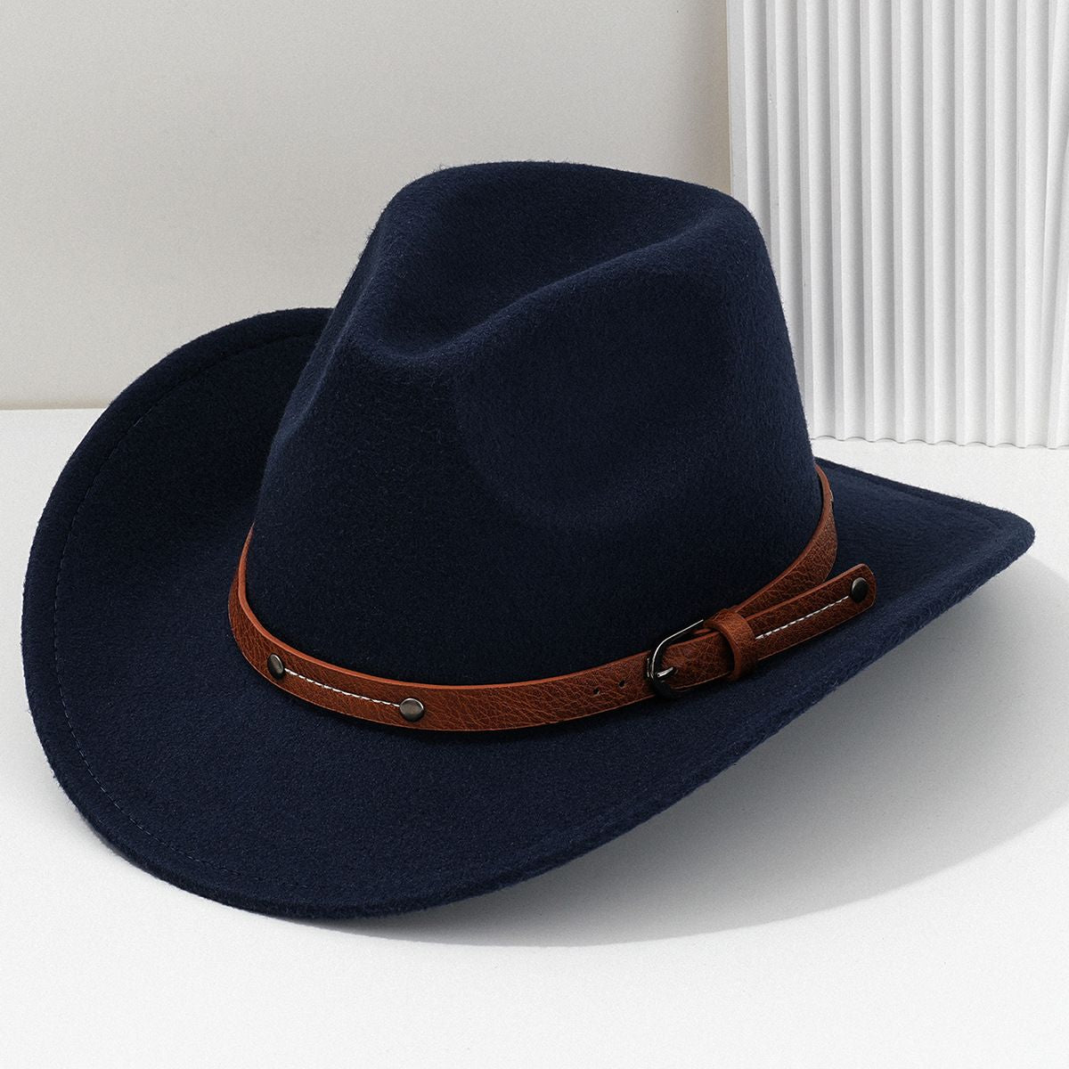 Wool Fedora Hat For Women Men Winter Autumn Fashion Church Jazz Hats Viking British Flat Brim Felt Hat Outdoor Casual Fedoras