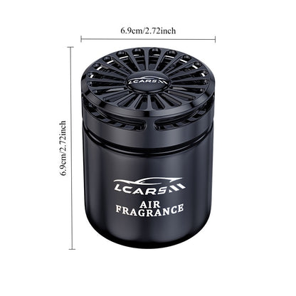 Car Aromatherapy Black Glass Bottle Balm Long Lasting Eau de Toilette Car Fragrance Solid Fragrance Decoration