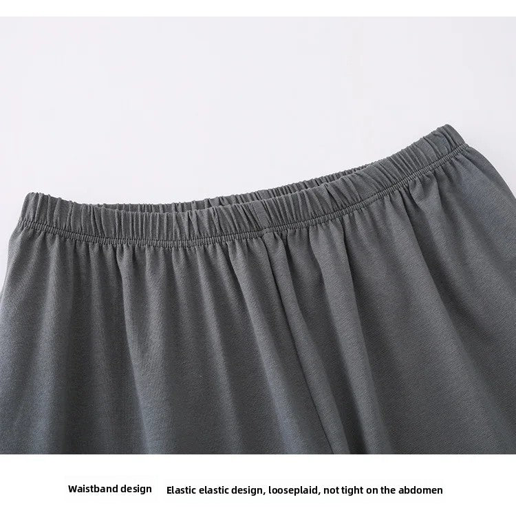 New Hot Sale Of The Season Modal Loose Fit Men's Sleepwear Thin Home Pants Single Piece Summer Long Thin Home Pants Comfortable