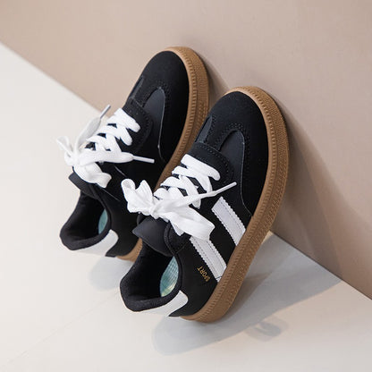 Children's Board Shoes Boys Sneakers 3-18 Years Old Khaki Boys Girls Single Shoes Four Seasons Non-slip Kids De Training Shoes